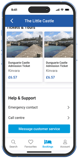 Exchange and view messages in your customer account