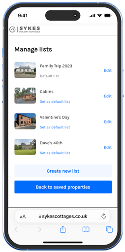 A better user experience for your favourites and favourites cards