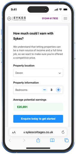 Find out how much you could earn with our pricing calculator.